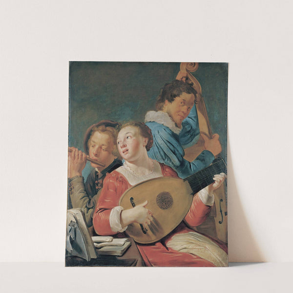 Musicians by Pieter Fransz. de Grebber
