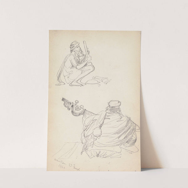 Musicians, Amritsar by William Simpson