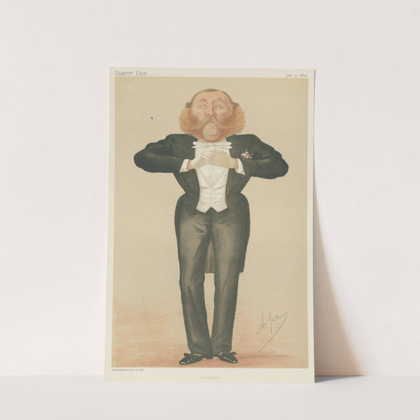 Musicians; ‘Cotillon’, Mr. Augustus Saville Lumley, January 3, 1874 (1874) by Carlo Pellegrini