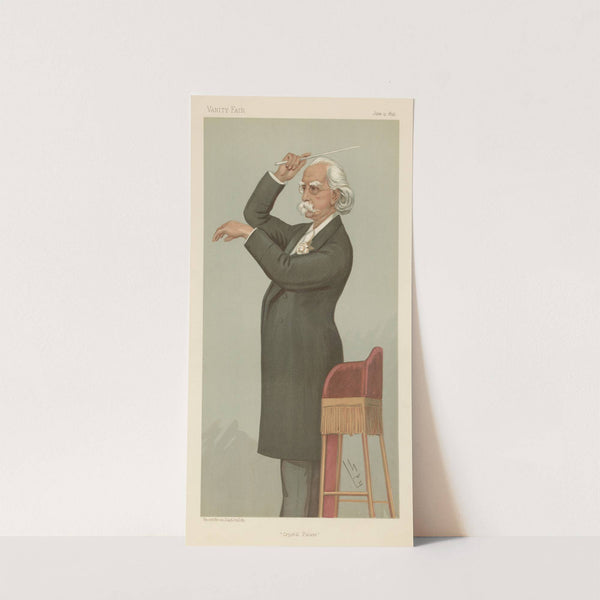 Musicians; ‘Crystal Palace’, Mr. August Manno, June 13, 1895 (1895) by Leslie Matthew Ward