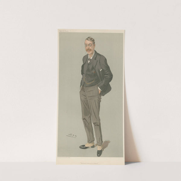 Musicians; ‘He found Harmony in Ireland’, Sir Charles Villiers Stanford (1905) by Leslie Matthew Ward