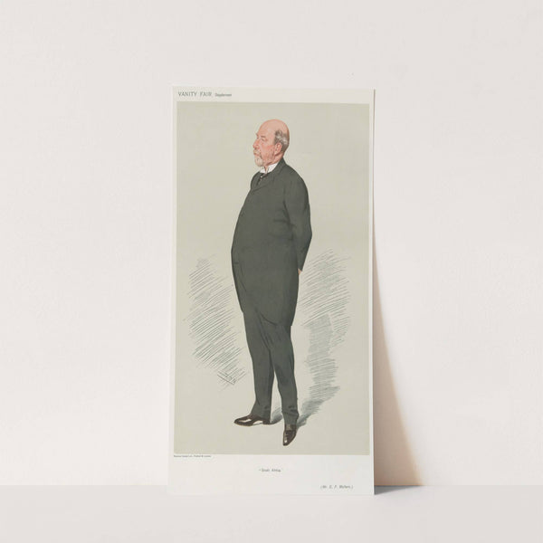 Musicians; Newspapermen; ‘South Africa’, Mr. E. P. Mathers, August 29, 1906 (1906) by Leslie Matthew Ward