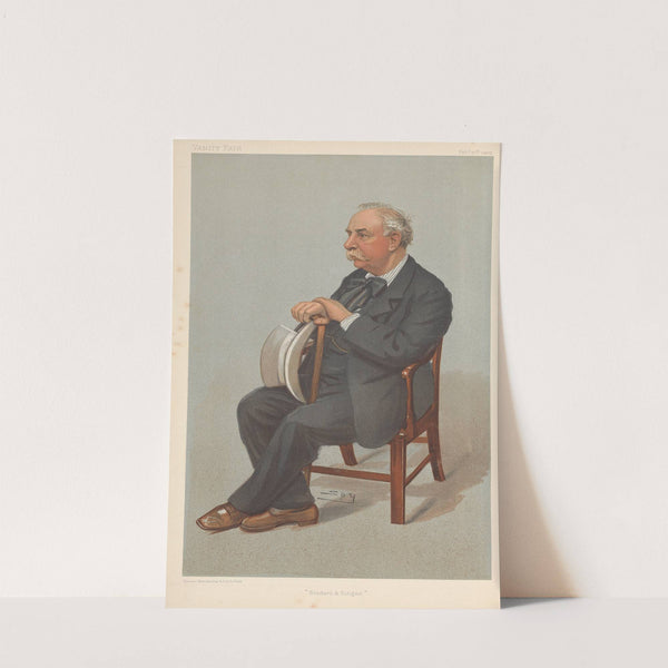 Musicians; ‘Student and Singer’, Mr. Charles Santley, February 27, 1902 (1902) by Leslie Matthew Ward