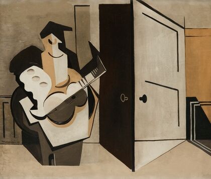 Musicien Dans Un Intérieur — size preview