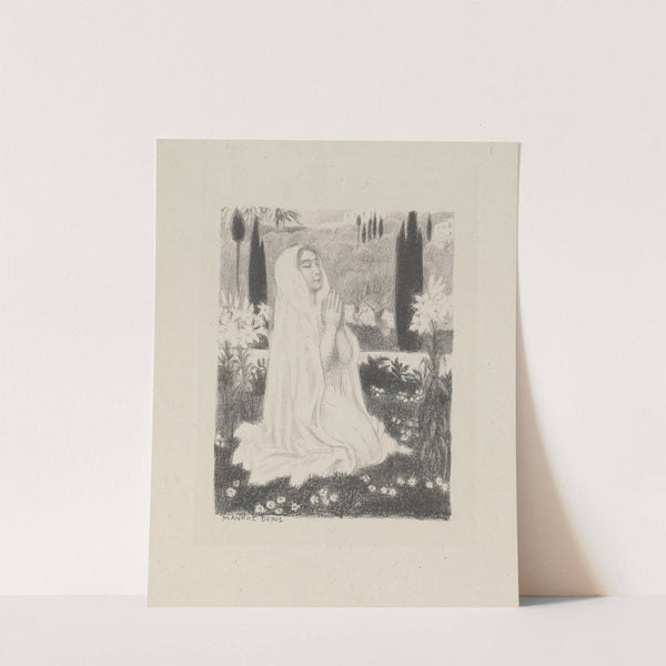 Musicienne du silence (1929) by Maurice Denis