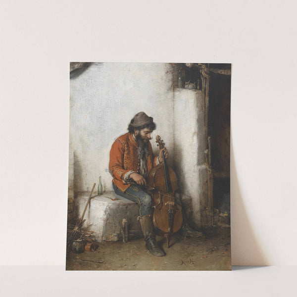 Musicirender Zigeuner by Hermann Kern