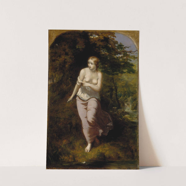 Musidora Bathing (1849) by Arthur Hughes