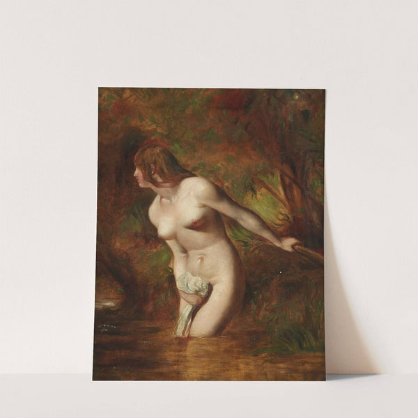 Musidora; The Bather 'At the Doubtful Breeze Alarmed' by William Etty