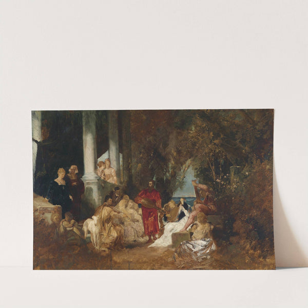 Musikalische Unterhaltung by Hans Makart