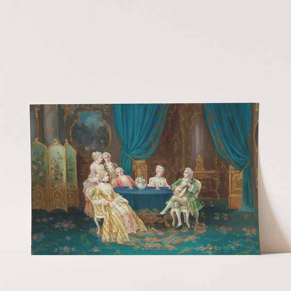 Musikalische Unterhaltung Laute by Stephan Sedlacek