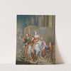 Musikgesellschaft im Freien by Johann Georg Platzer