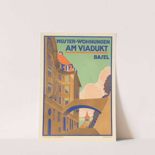 Muster-Wohnungen Am Viadukt Basel (1912) by Rudolf Dürrwang