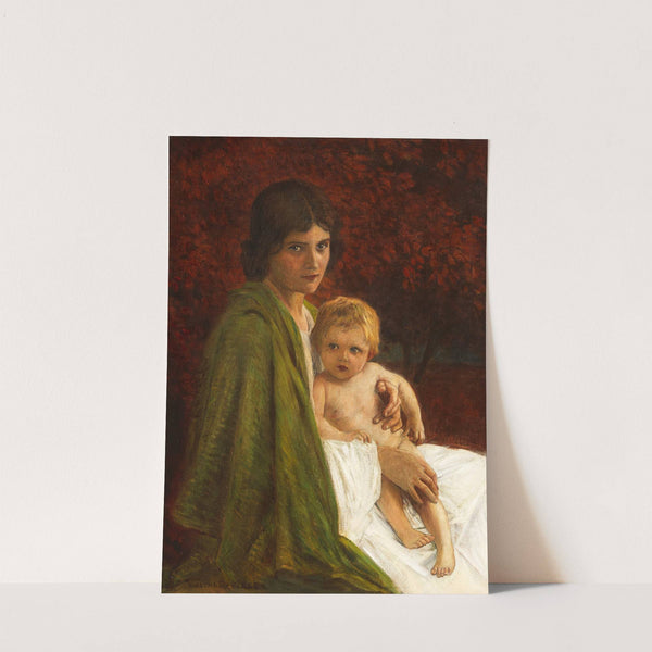 Mutter mit Kind by Walter Firle