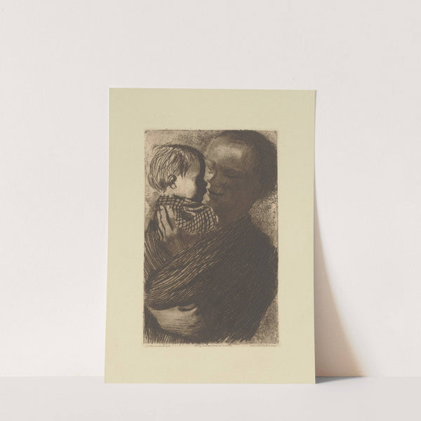 Mutter mit Kind auf dem Arm by Käthe Kollwitz