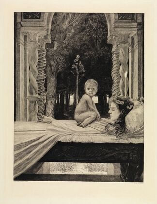 Mutter und Kind (Tote Mutter) (Vom Tode, Zweiter Theil, Opus XI, Blatt 9)