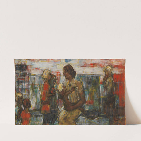 Mutter und Kinder (1928) by Christian Rohlfs