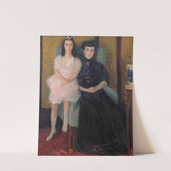 Mutter und Tochter by Richard Gerstl