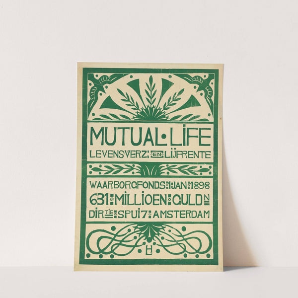 Mutual Life Levensverz. En Lijfrente Waarborgfonds (1898) by Huib Luns