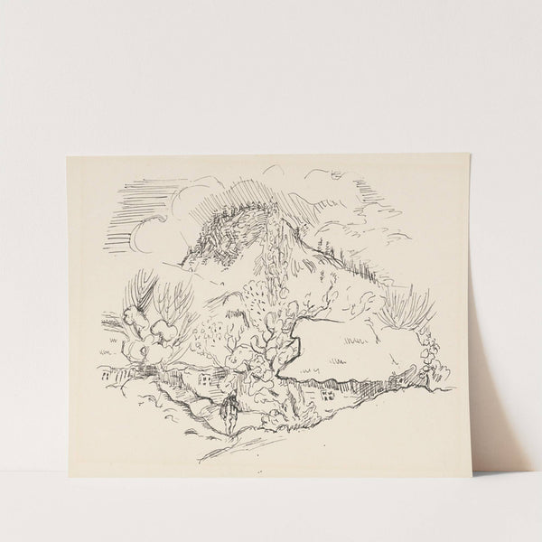 Muž za dedinou by Arnold Peter Weisz-Kubínčan