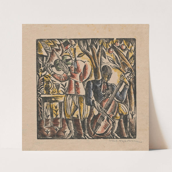 Muzykanci (1922) by Wacław Wąsowicz