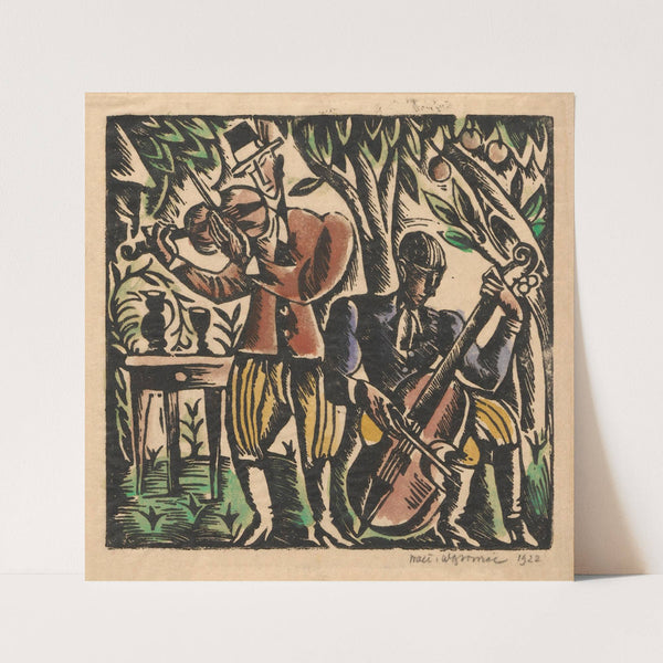 Muzykanci (1922) by Wacław Wąsowicz