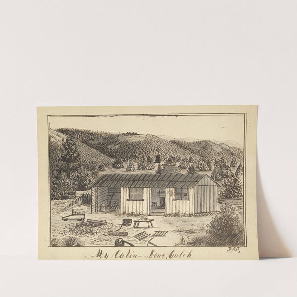 My cabin, Long Gulch by Daniel A. Jenks