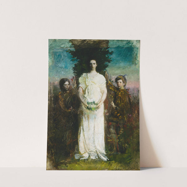 My Children (Mary, Gerald, and Gladys Thayer) by Abbott Handerson Thayer