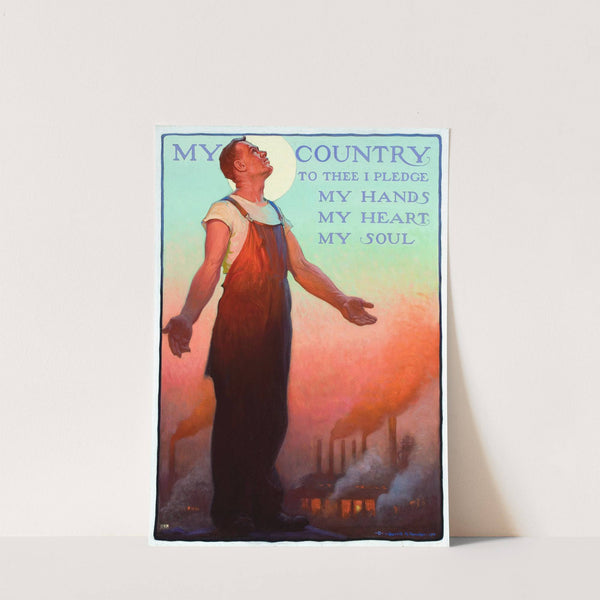 My Country by Gerrit Albertus Beneker