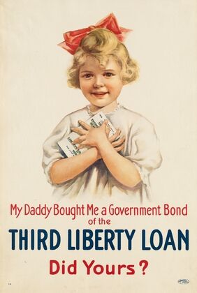 My daddy bought me a government bond of the Third Liberty Loan, did yours (1918)