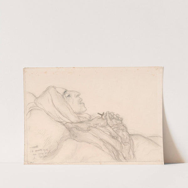 My Dead Mother II (1915) by James Ensor