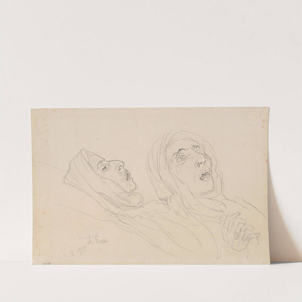 My Dead Mother III by James Ensor