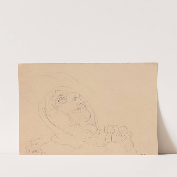 My Dead Mother IV by James Ensor