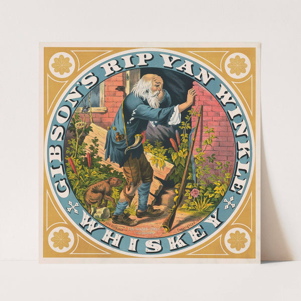 My dog Schnider, Gibson’s Rip Van Winkle whiskey by Anonymous