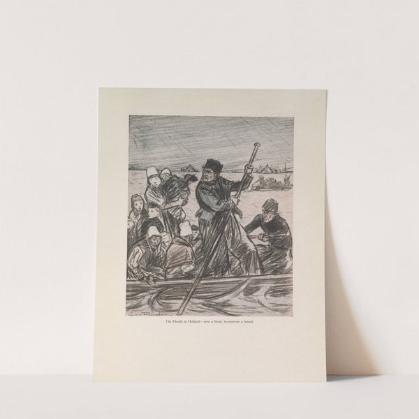 My Enenvy Is My Best Friend (1916-1917) by Louis Raemaekers
