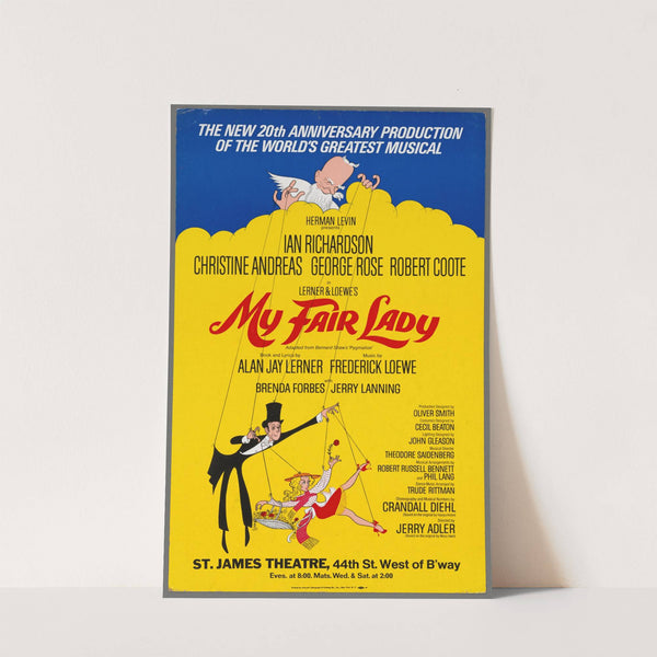 My Fair Lady (1976) by Al Hirschfeld