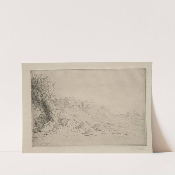 My Farm (c. 1857–1911) by Alphonse Legros