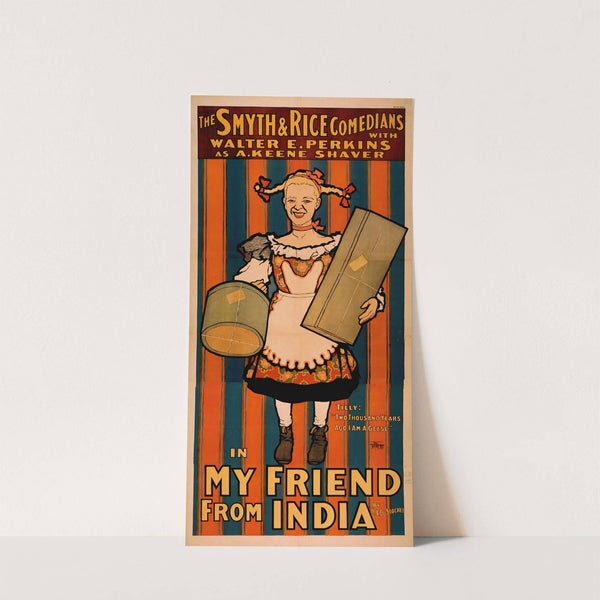 My friend from India by Strobridge & Co. Lith.