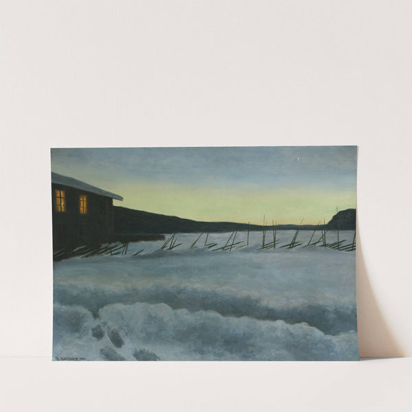 My home by Theodor Kittelsen