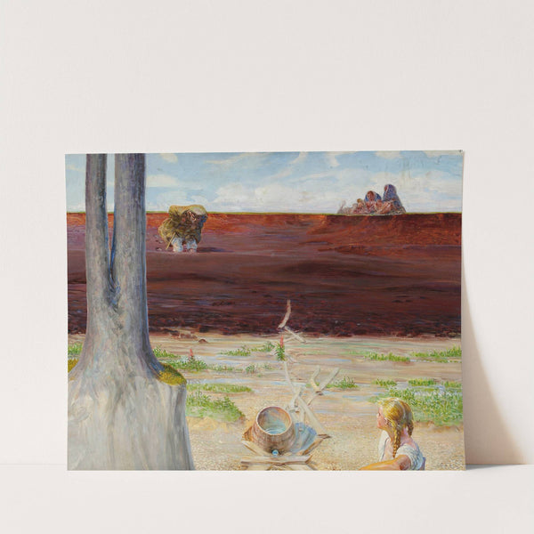 My life – left section of the triptych by Jacek Malczewski