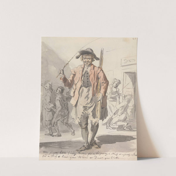 My Pretty Little Ginny Tarters for a Ha’penny a Stick or a Penny a Stick (ca. 1759) by Paul Sandby