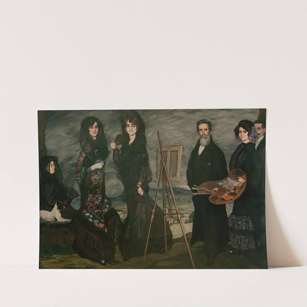 My Uncle Daniel and his Family by Ignacio Zuloaga