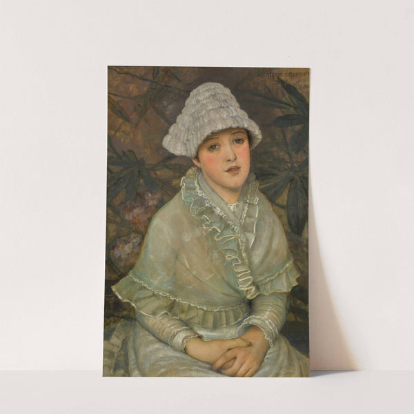 My wee white rose by John Atkinson Grimshaw