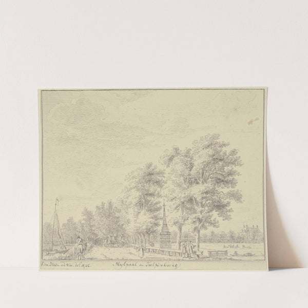 Mylpaal in Tulpinburg by Abraham de Haen the Younger