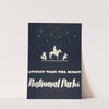 Mystery veils the desert - National parks by Dorothy Waugh
