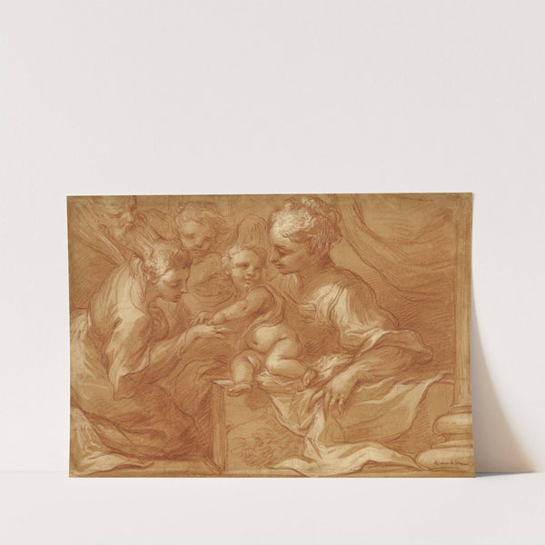 Mystic Marriage of Saint Catherine by Bartolomeo Biscaino