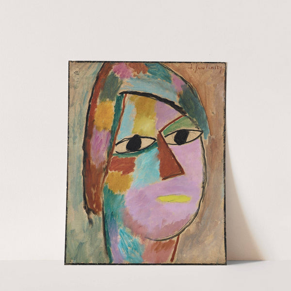 Mystical head (1917) by Alexej von Jawlensky