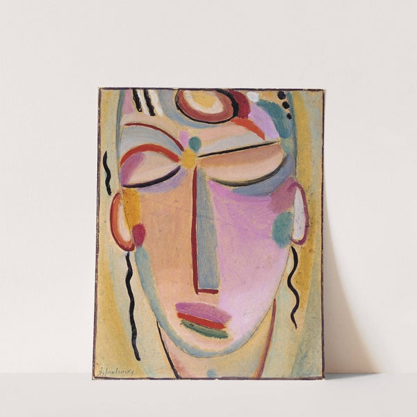 Mystical head, Meditation (1918) by Alexej von Jawlensky