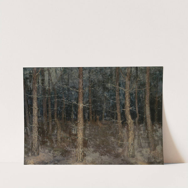 ‘Mystieke paden’; bosgezicht (1907) by Gust van de Wall Perné