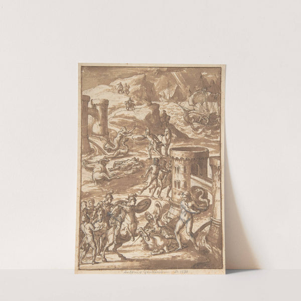 Mythological Scene by Antonio Gandini