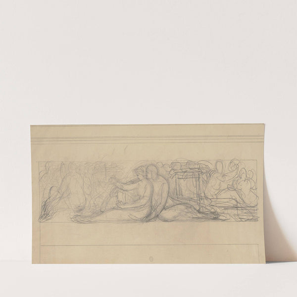 Mythological scene. by Bernhard von Neher the younger